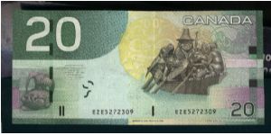 Banknote from Canada