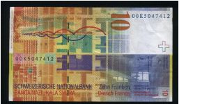 Banknote from Switzerland