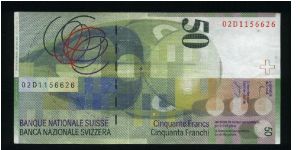 Banknote from Switzerland