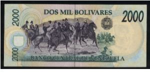 Banknote from Venezuela