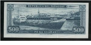 Banknote from Paraguay