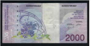 Banknote from Belgium