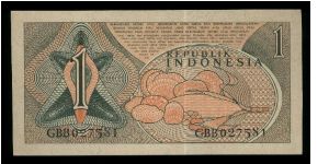 Banknote from Indonesia