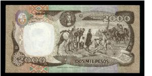 Banknote from Colombia