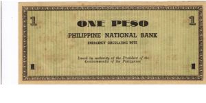 Banknote from Philippines