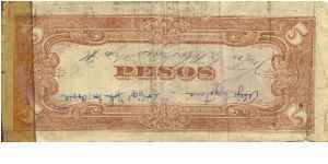 Banknote from Philippines