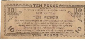 Banknote from Philippines