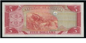 Banknote from Liberia