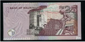 Banknote from Mauritius