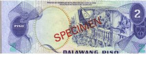 Banknote from Philippines