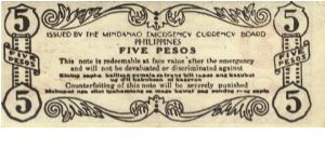 Banknote from Philippines