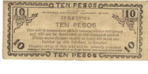 Banknote from Philippines