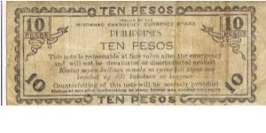 Banknote from Philippines