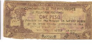 Banknote from Philippines