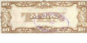 Banknote from Philippines