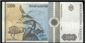 Banknote from Romania