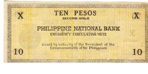 Banknote from Philippines