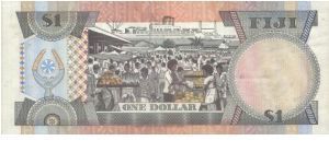 Banknote from Fiji