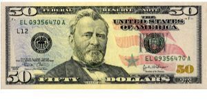 2004 $50 Note(AUNC) U.S.A. Banknote