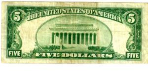 Banknote from USA