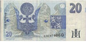 Banknote from Czech Republic