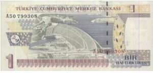 Banknote from Turkey