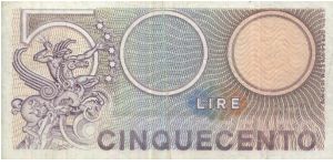 Banknote from Italy