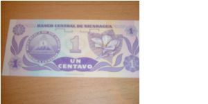 Banknote from Nicaragua