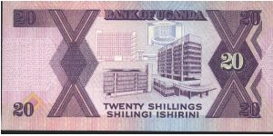 Banknote from Uganda