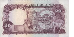 Banknote from Uganda