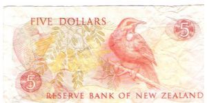 Banknote from New Zealand