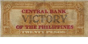 Banknote from Philippines