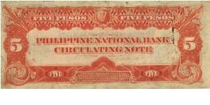 Banknote from Philippines