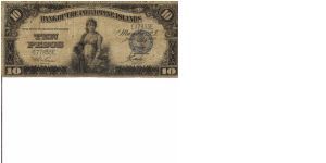 PI-23 Bank of the Philippine Islands 10 Pesos note. Will trade this note for Philippine notes I don't have. Banknote