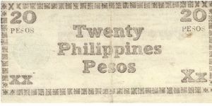 Banknote from Philippines