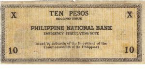 Banknote from Philippines