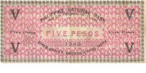 Banknote from Philippines