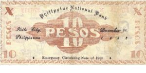 Banknote from Philippines