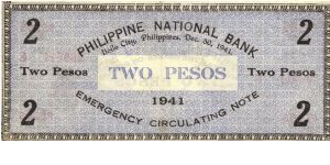 Banknote from Philippines