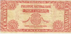 Banknote from Philippines