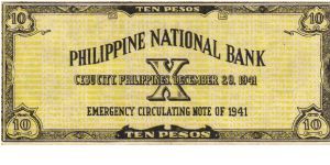 Banknote from Philippines