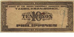 Banknote from Philippines
