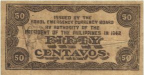 Banknote from Philippines