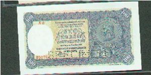 specimen Banknote