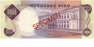 Banknote from Philippines