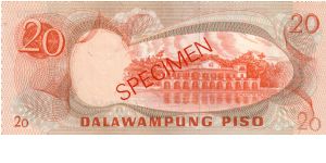 Banknote from Philippines