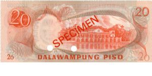 Banknote from Philippines