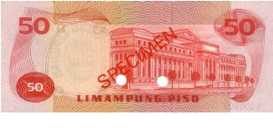 Banknote from Philippines