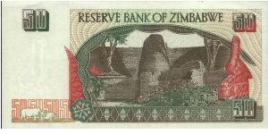 Banknote from Zimbabwe