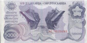 Banknote from Yugoslavia